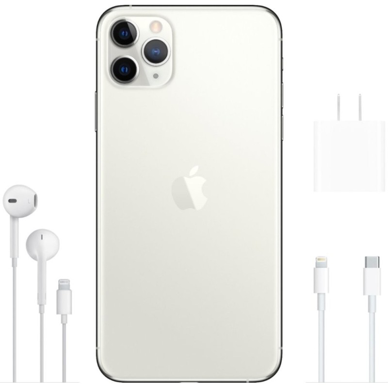 Apple iPhone 11 Pro Max Dual Sim 256GB LTE (Silver) HK spec