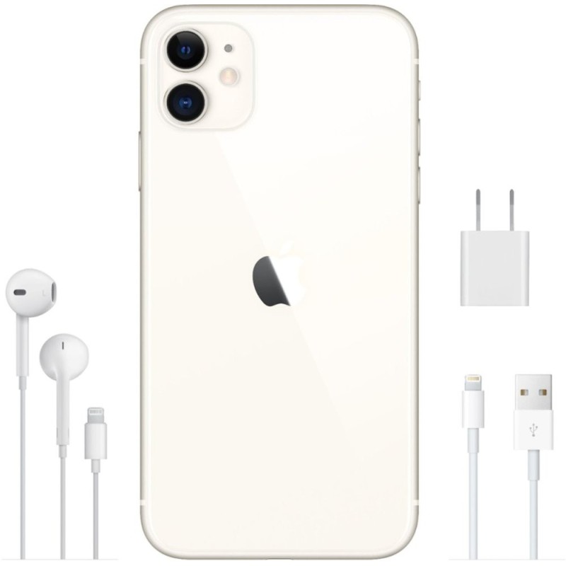 Apple iPhone 11 Dual Sim 64GB LTE (White) HK spec MWN12ZA/A