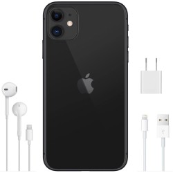 Apple iPhone 11 Dual Sim 128GB LTE (Black) HK spec MWN72ZA/A