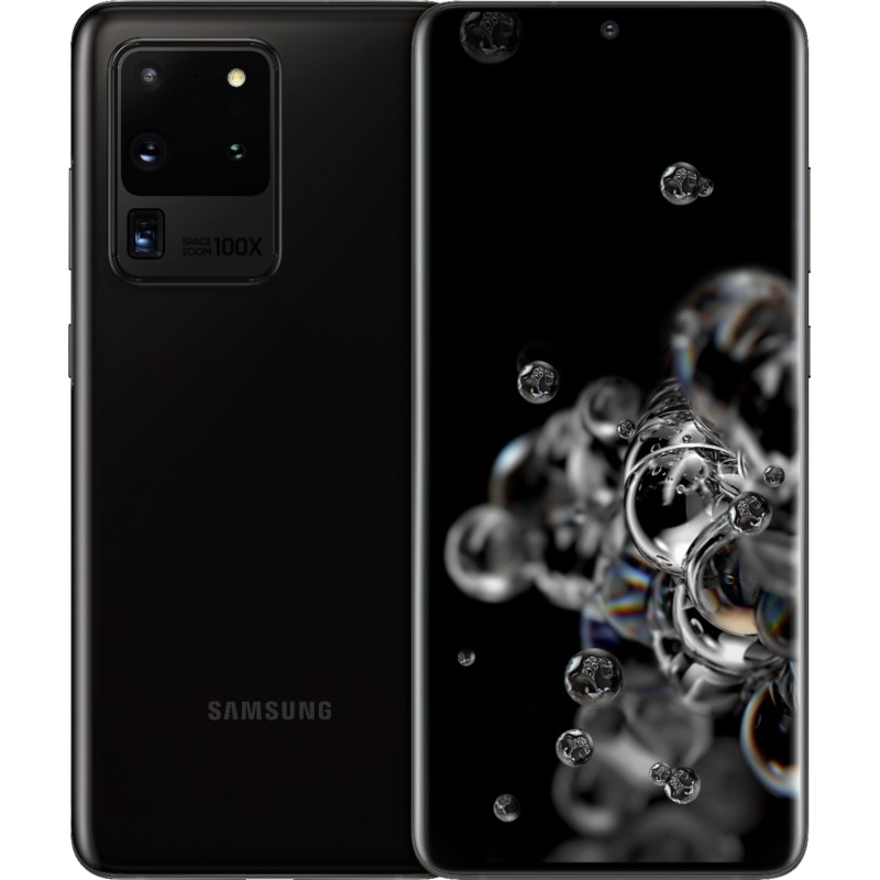 Samsung Galaxy S20 Ultra (Snapdragon 865) G9880 Dual Sim 12GB RAM 256GB 5G (Cosmic Black)