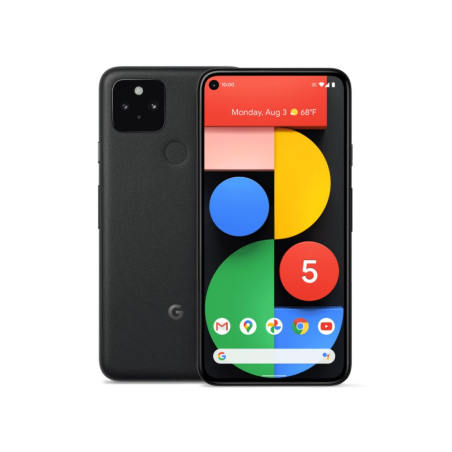 Google Pixel 5 Single Sim + eSIM 128GB 5G (Black)