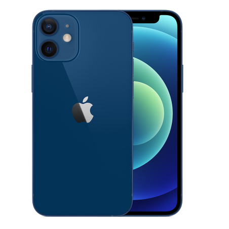 Apple iPhone 12 Mini Single Sim + eSIM 128 Go 5G (bleu) HK spec MGE63ZA / A - 1