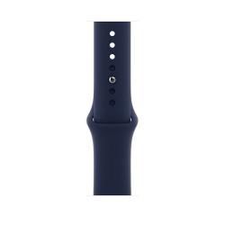 Apple Watch Series 6 GPS, 40mm Blue Aluminum Case with Deep Navy Sport Band