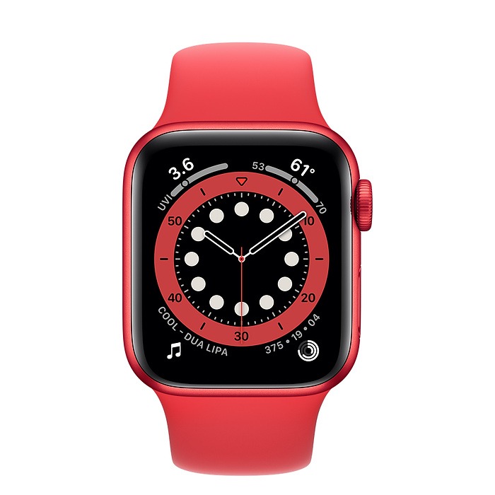 Apple Watch Series 6 GPS 44mm Red Aluminum Case