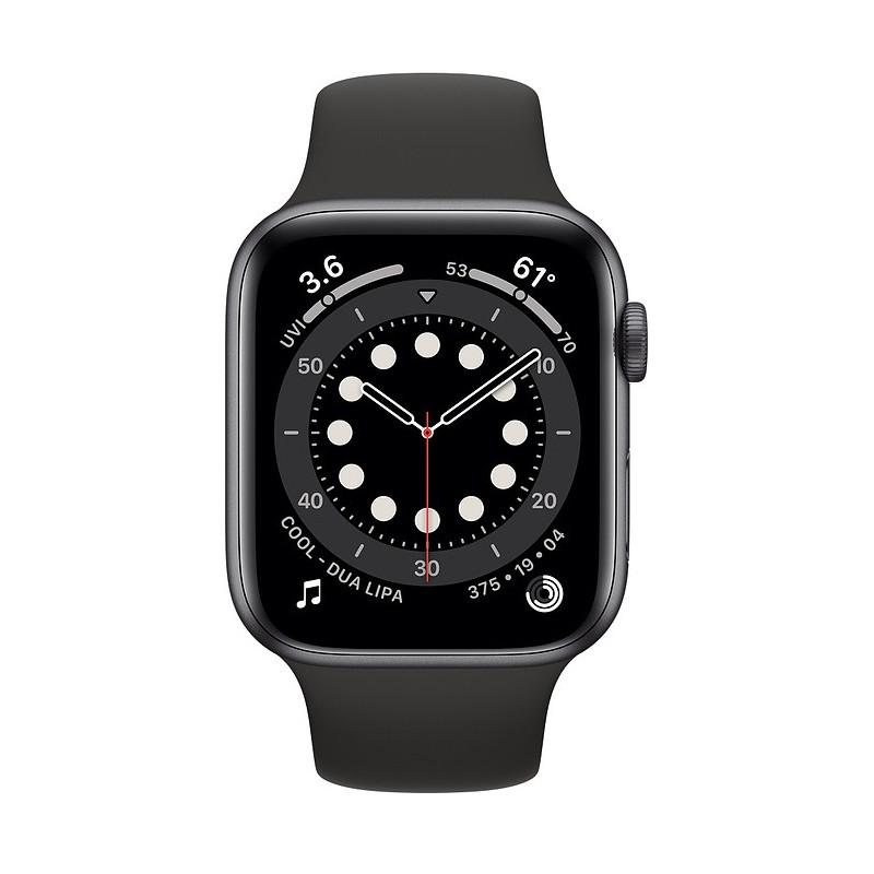 Apple Watch Series 6 GPS 44mm Space Gray Aluminum Case with