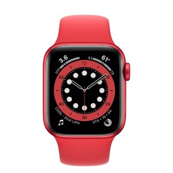 Apple M00M3 Watch Series 6 44mm Red Aluminum Case with Red