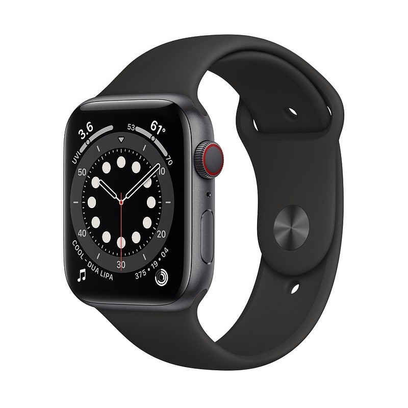Apple M00H3 Watch Series 6 44mm Space Gray Aluminum Case with