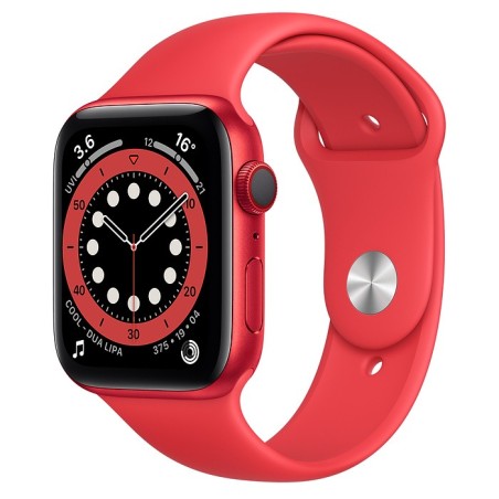 Apple M09C3 Watch Series 6 Cellular 44 mm - Aluminium i Red med