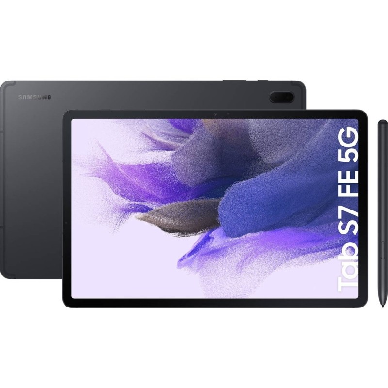 Samsung Galaxy Tab S7 FE T733 4GB RAM 64GB Wifi (Black) - 1