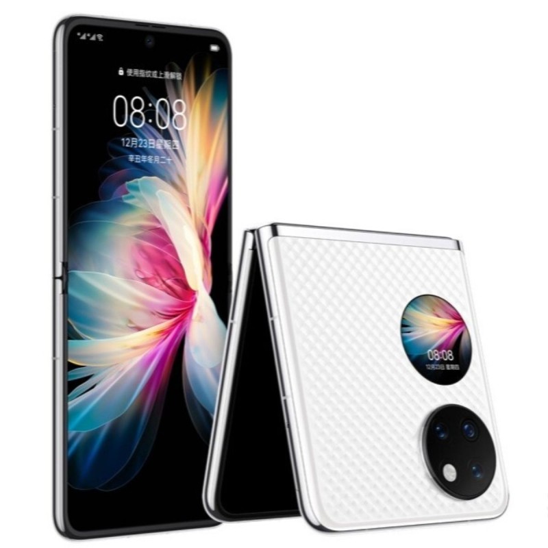 Huawei P50 Pro Pocket Fold Phone 8GB + 256GB Branco