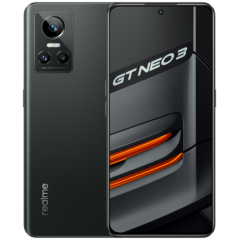 Realme GT Neo 3 12 GB + 256 GB Schwarz 80 W Aufladen