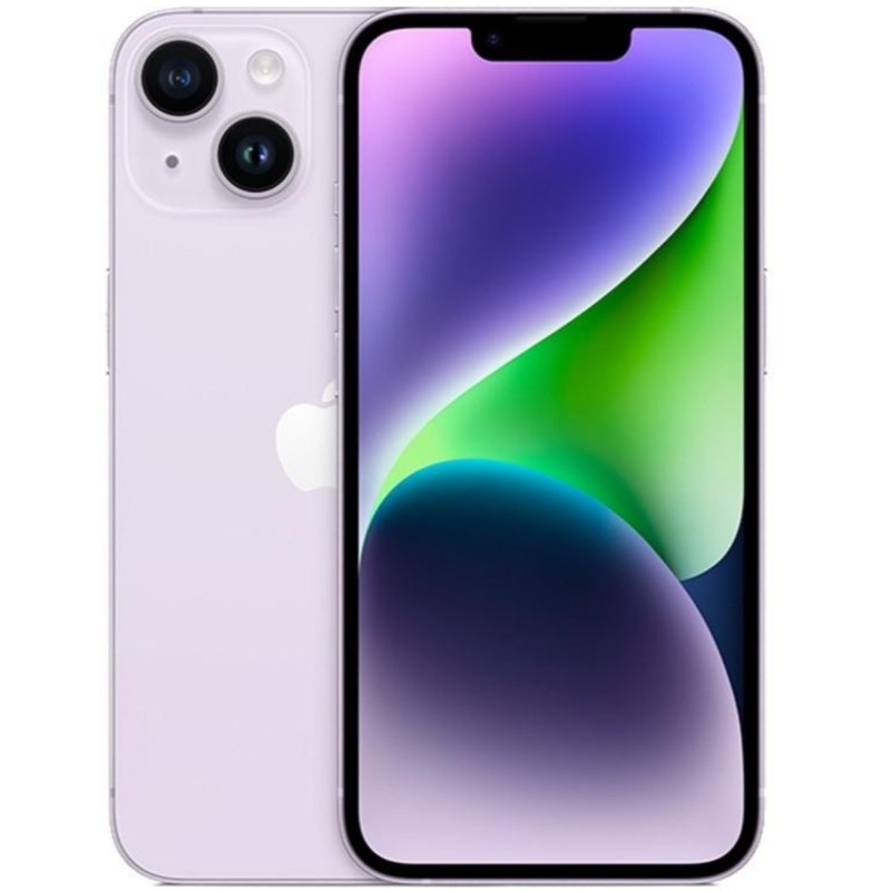 Apple iPhone 14 Dual Sim 128GB 5G (Purple) HK Spec MPUW3ZA/A
