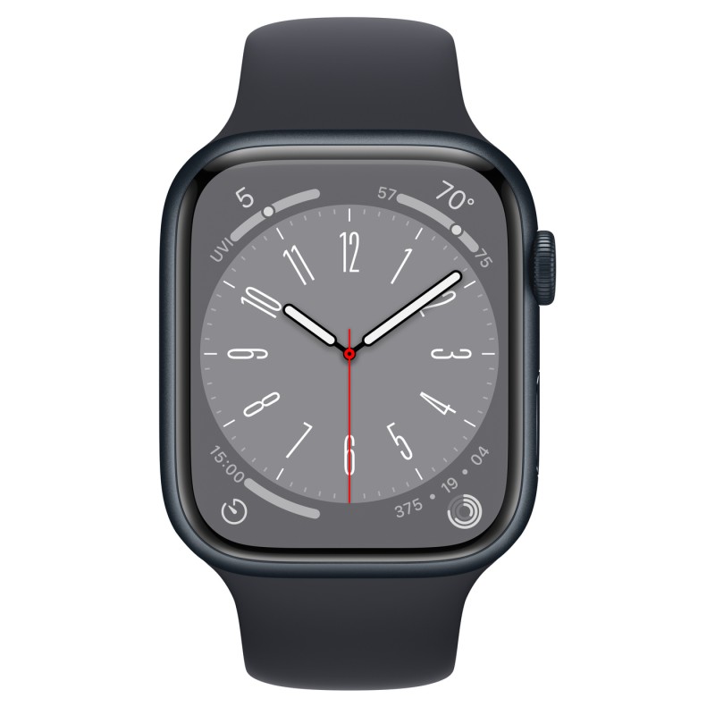 Apple Watch Series 8 GPS 45mm Midnight Aluminium Case with