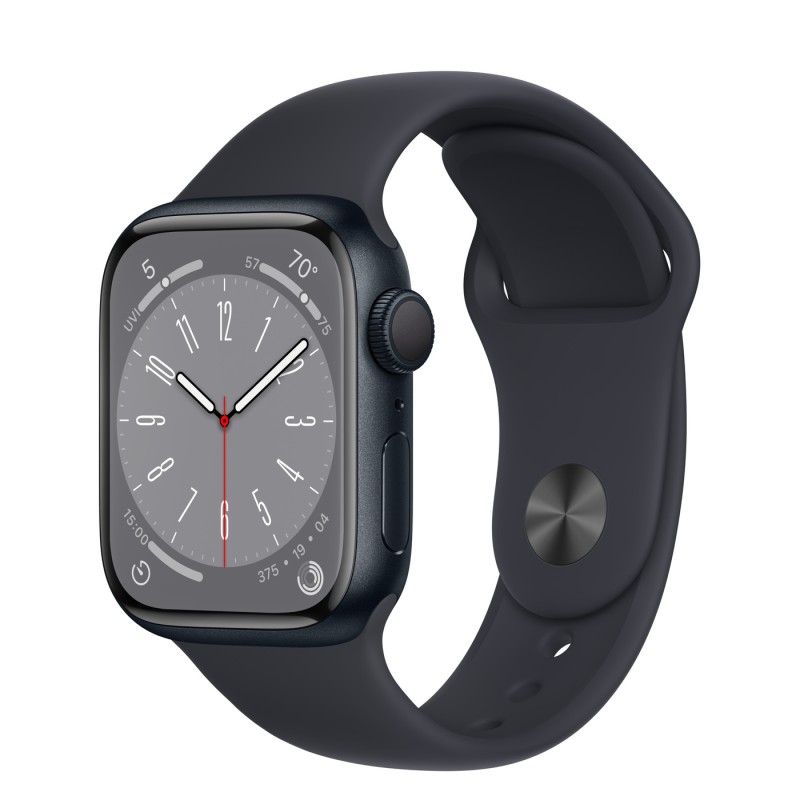Apple Watch Series 8 GPS 41mm Midnight Aluminium Case with