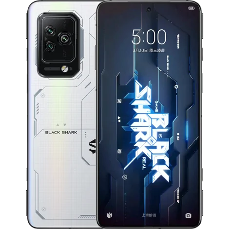 Black Shark 5 Pro Dual Sim 8GB RAM 128GB 5G (Nebula White)
