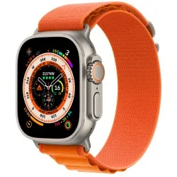 Apple Watch Ultra GPS+Cellular 49mm Titanium Case with Orange
