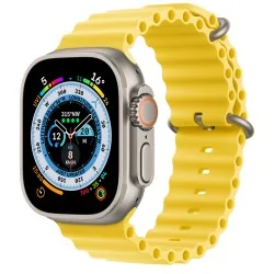 Apple Watch Ultra GPS+Cellular 49mm Titanium Case with Yellow