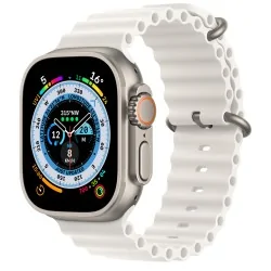 Apple Watch Ultra GPS+Cellular 49mm Titanium Case with White