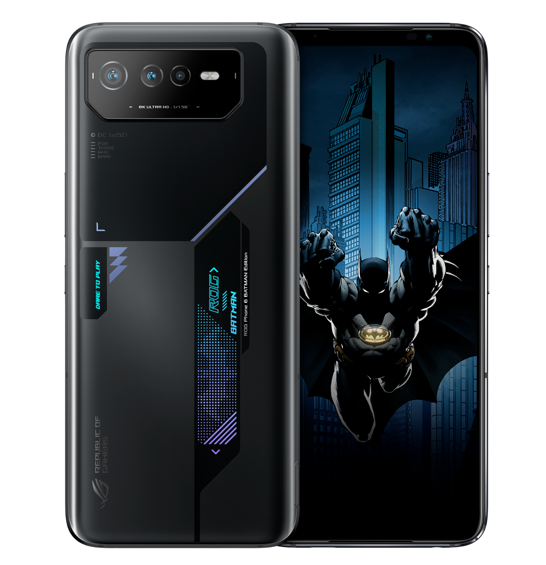 Naturaleza forma extremadamente Asus ROG Phone 6 Batman Edition AI2203 Dual Sim