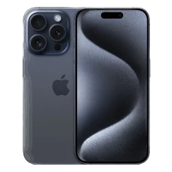 Apple iPhone 15 Pro Dual Sim 128 GB 5G (Titanblau) HK Spec