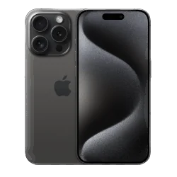 Apple iPhone 15 Pro Dual Sim 256 GB 5G (Schwarz-Titan) HK Spec