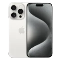 Apple iPhone 15 Pro Dual Sim 256GB 5G (White Titanium) HK Spec MTQ93ZA/A 