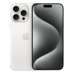 Apple iPhone 15 Pro Max Dual Sim 512 Go 5G (titane blanc) HK Spec MU2U3ZA/A