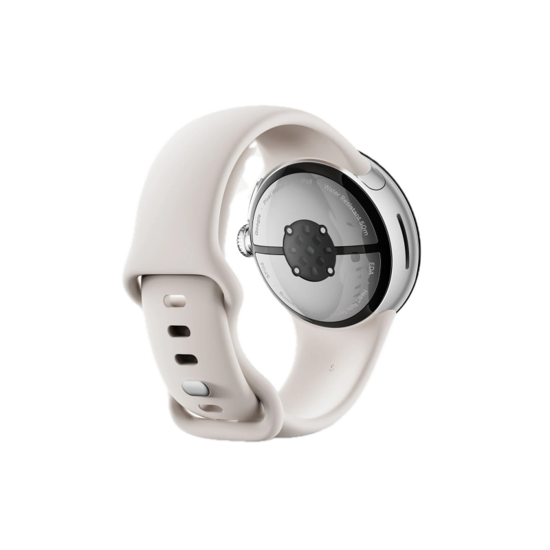 Google Pixel Watch 2 Bluetooth/WiFi (Polished Silver Aluminum