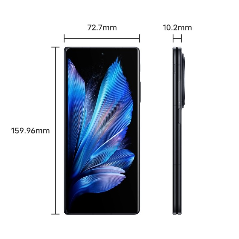 VIVO X Fold 3 Pro 16GB+512GB Preto