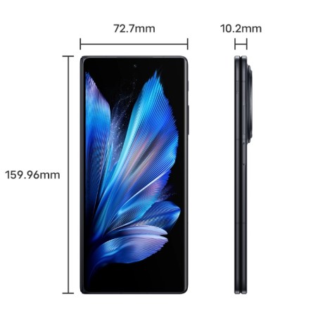 VIVO X Fold 3 Pro 16 Go + 512 Go Noir