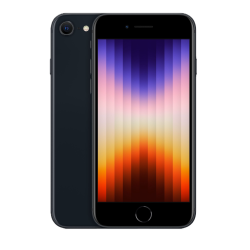 Apple iPhone SE (2022) Single Sim + eSIM 256 GB 5G (meia-noite)