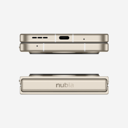 Nubia Flip (dobrável) 12 GB + 512 GB dourado