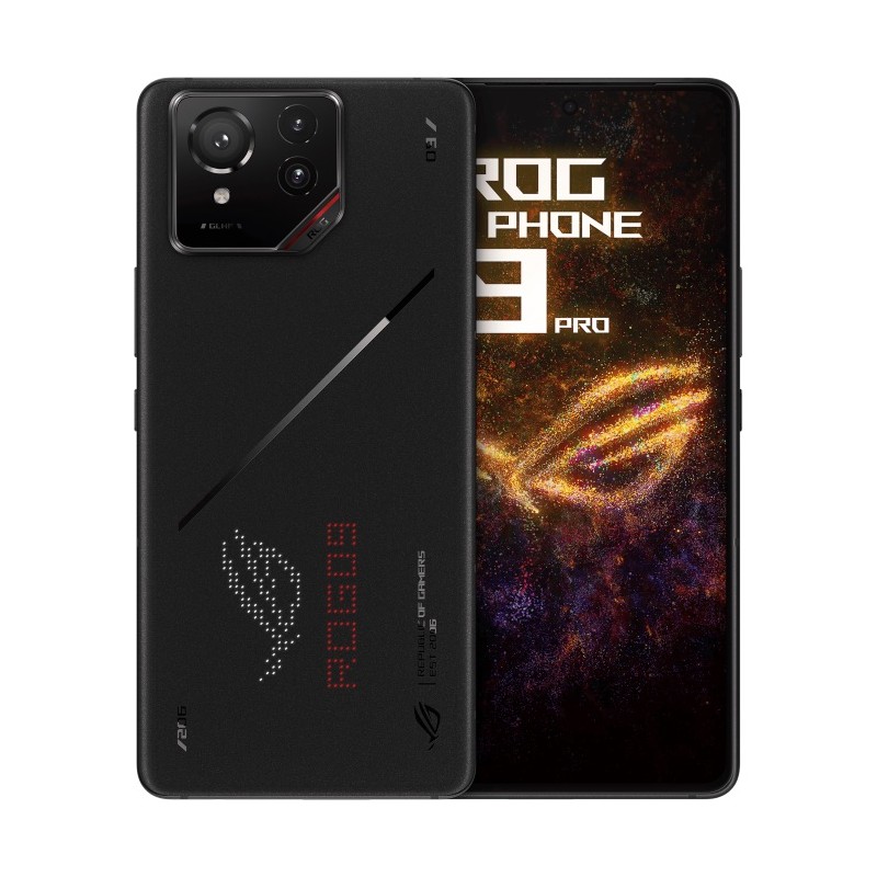 rog phone 9 pro グローバル版 24GB/ 1TB ASUS Rog Phone 9 Pro 24GB+1TB com cooler Preto