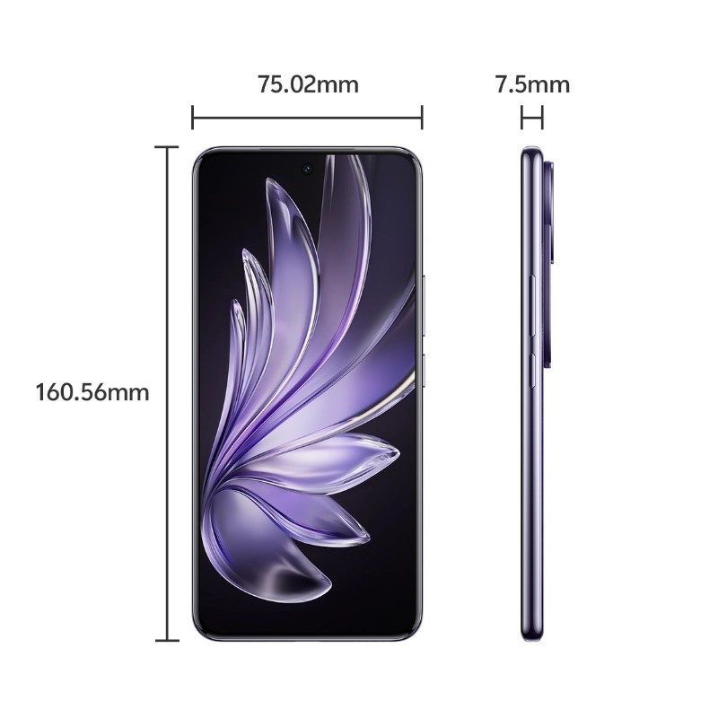 Vivo S20 Pro 12 GB + 256 GB Lila