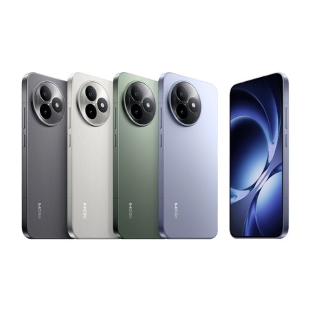 Smartphone Redmi K80 Ultra in colorazione grigia.