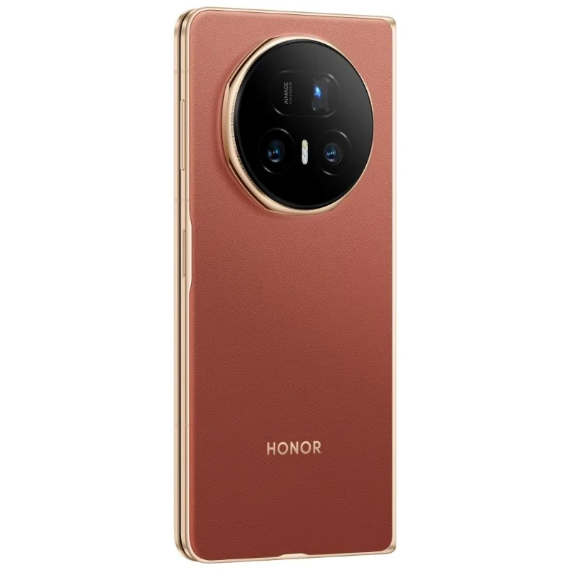 Honor Magic V5 Vermelho - Leve e Potente