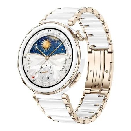 Huawei Watch GT 5 Pro 42mm in ceramica bianca