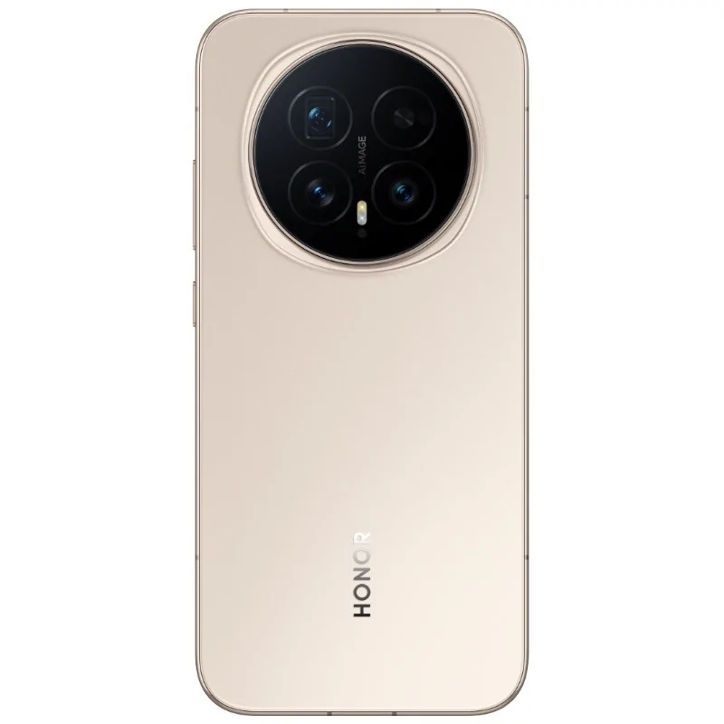 Honor Magic 8, smartphone doré avec AI avancée