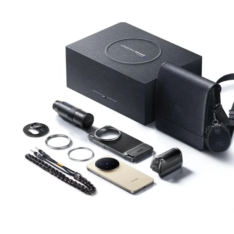 Kit de Fotografia Vivo X300 Pro 16 GB + 512 GB