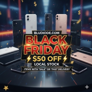 Avviso Black Friday: $ 50 di sconto sulle azioni locali di Bludiode!